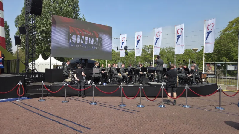 Orkest voor de Kinderherdenking bij Madurodam in 2026