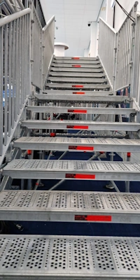 Layher trap in Rotterdam