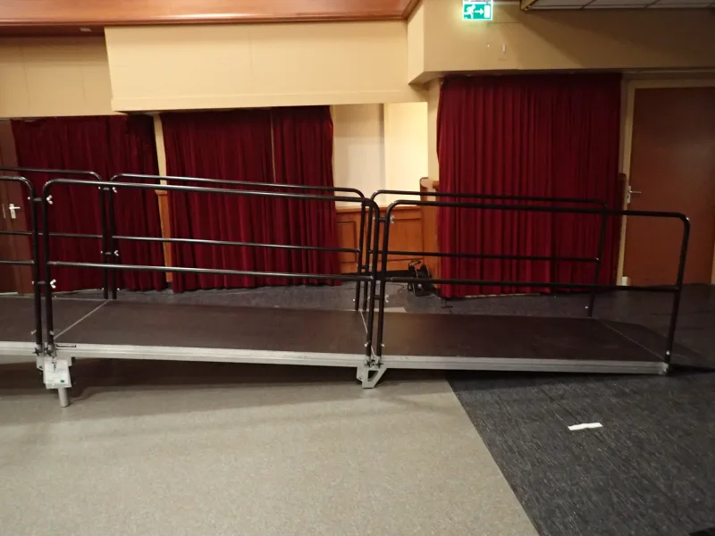 Rolstoelramp bij concert Nederlandse artiest