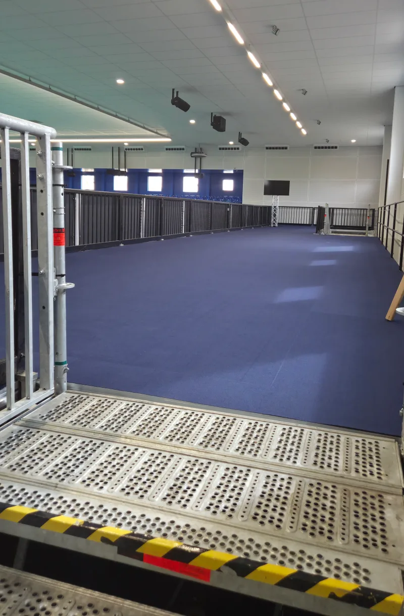 Het VIPDeck voor de RQM
