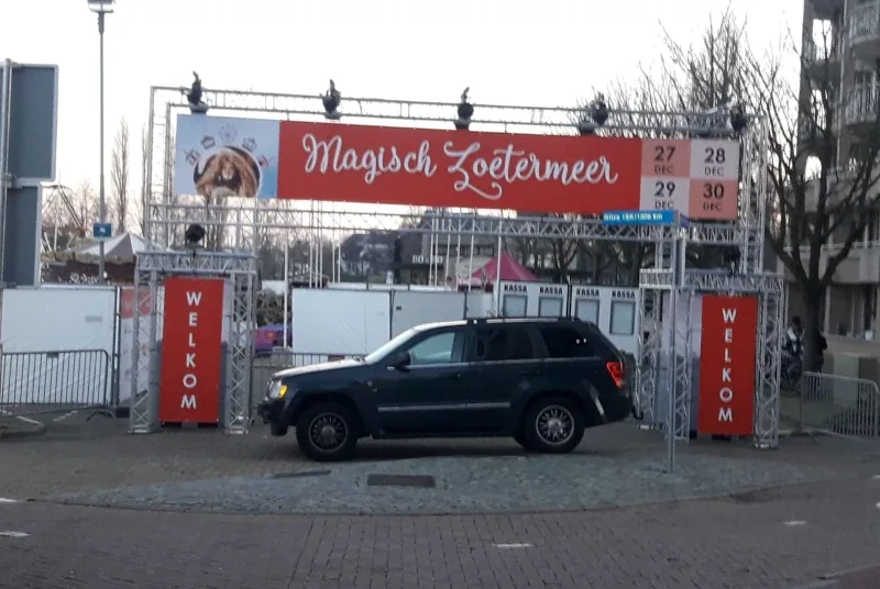 Buitentribune in het Zuiderpark Den Haag